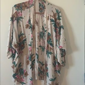 Floral kimono